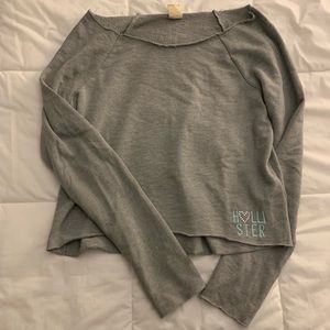 Hollister Rough Edge Wise Neck Sweater